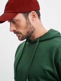 Hoodie Herren Dunkelgrün